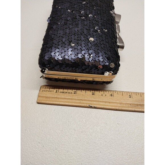 Vintage Clutch Evening Bag Sequin Handbag Special Occasion Prom Wedding Party - Picture 10 of 11